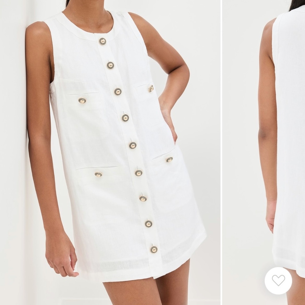 Reformation Tropez Linen Dress